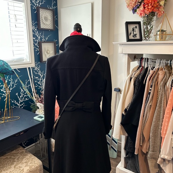 STUNNING Black peacoat size 12 - Picture 9 of 12